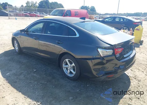 2017 Chevrolet Malibu Ls from USA, damaged, VIN 1G1ZB5ST5HF119766